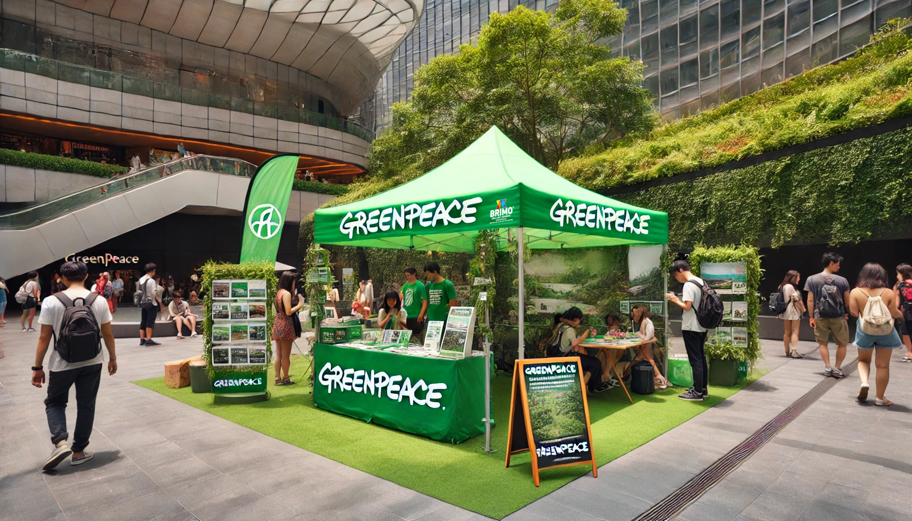 Pavillons Greenpeace